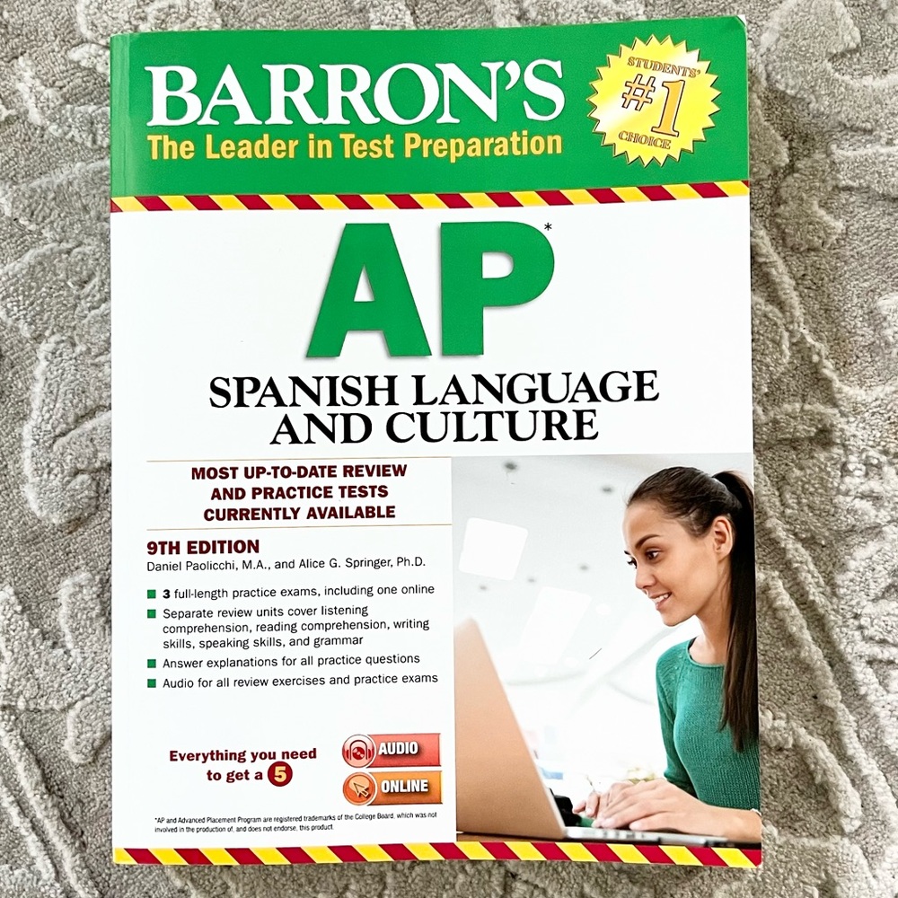 Barron’s AP Spanish Language & Culture Study Guide